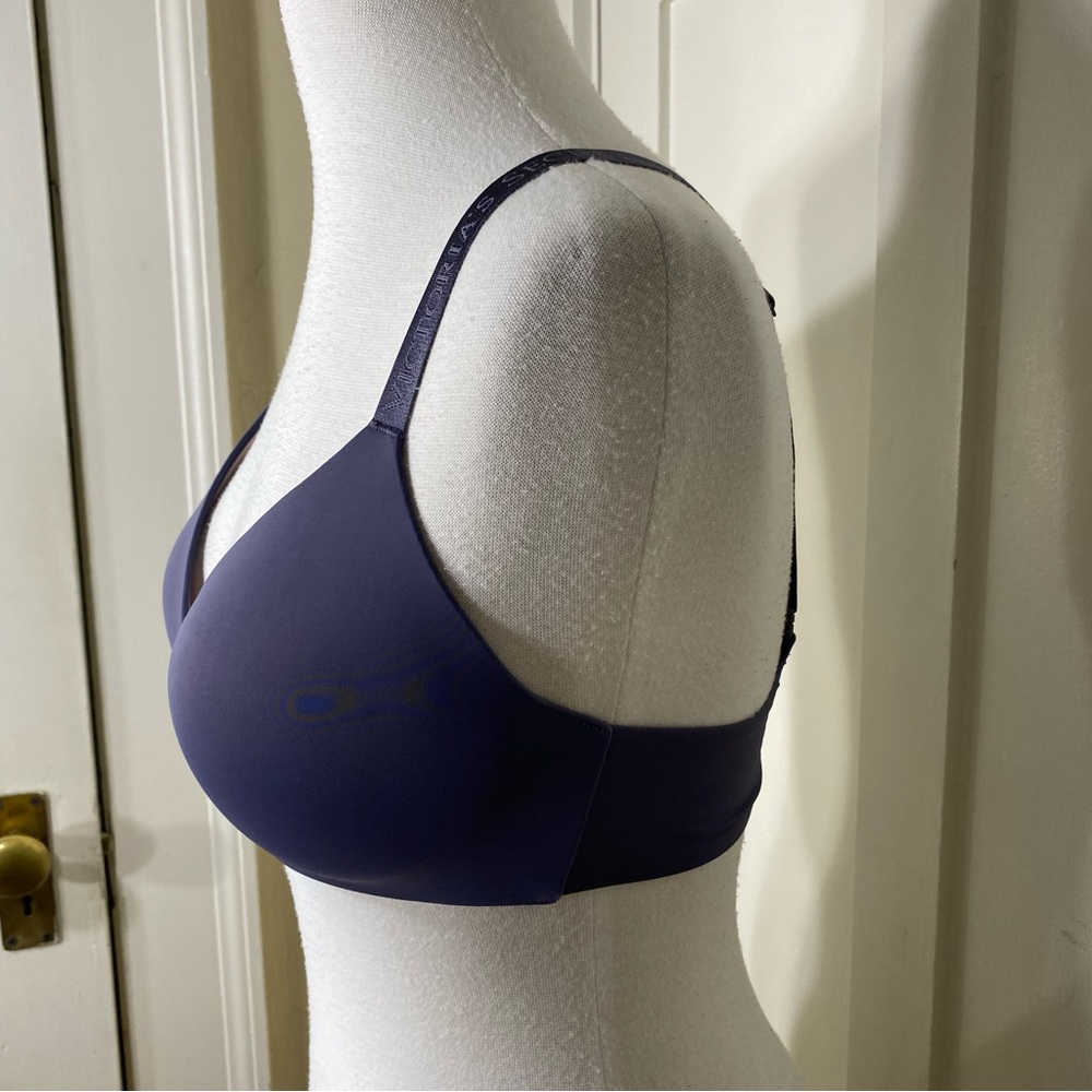 Victoria's Secret Purple Lightly Lined Padded Cup Wireless T-Shirt Bra 34C - Picture 3 of 13
